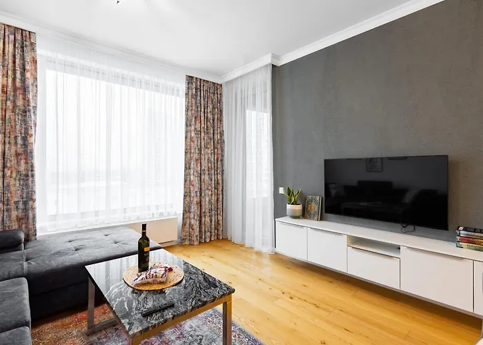 Apartmán Skypark Retreat With Balcony